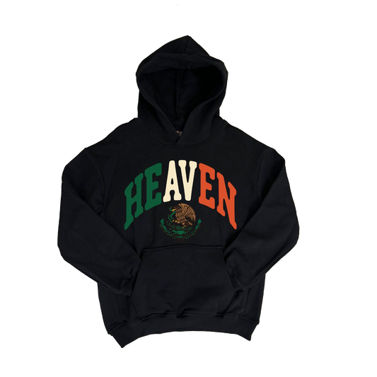 Heaven Mexico Hoodie Black