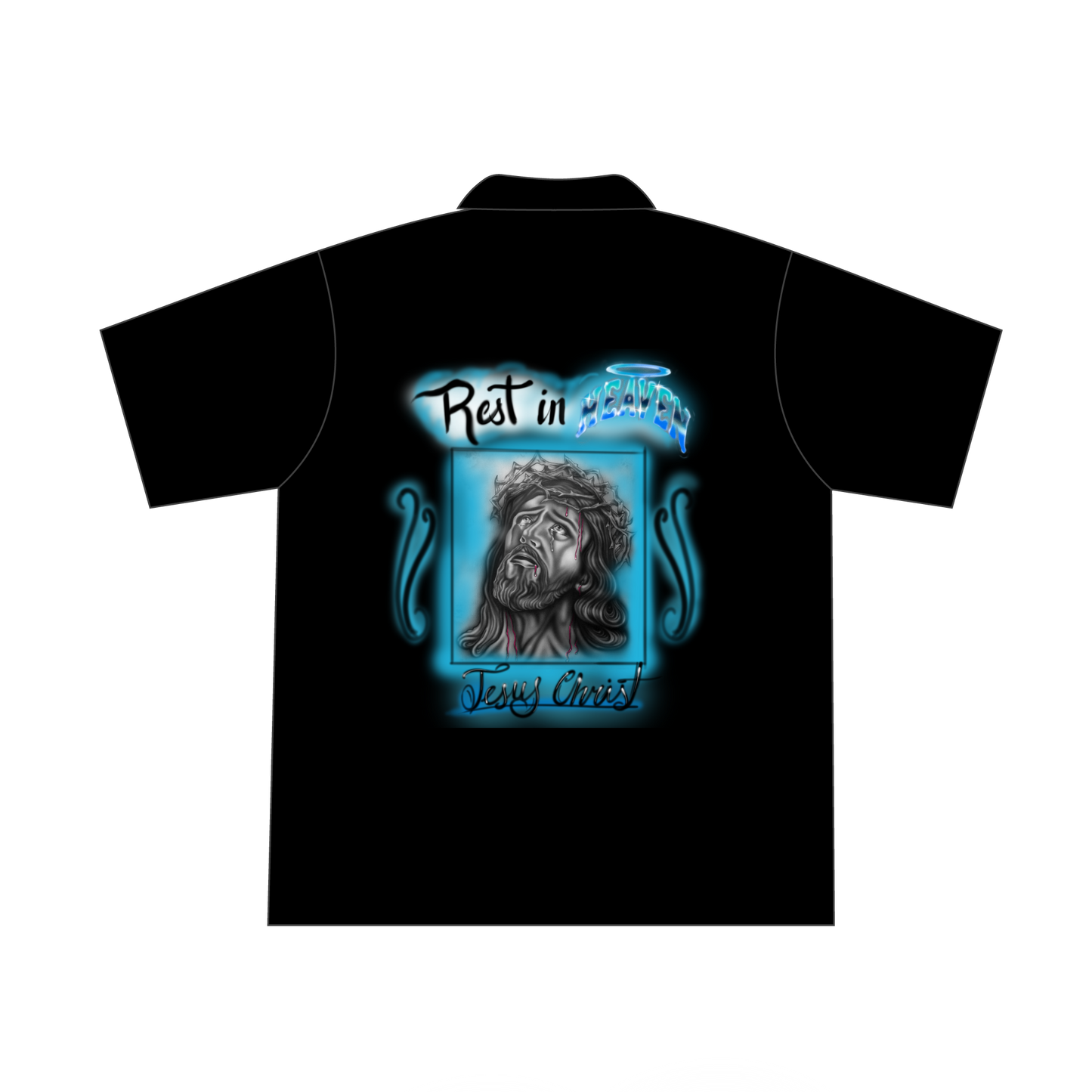 Rest in Heaven Jesus Christ Work Zip