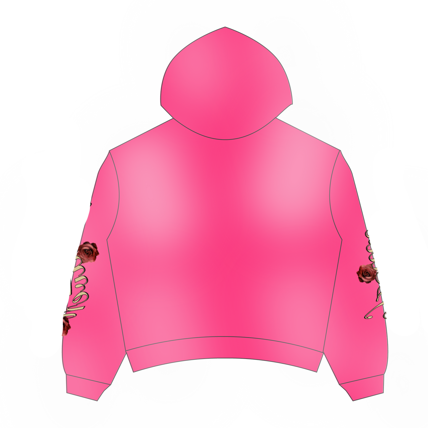 Heaven Virgen Guadalupana Zip Up Pink