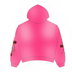 Heaven Virgen Guadalupana Zip Up Pink