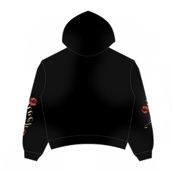 Heaven Virgen Guadalupana Zip Up Black