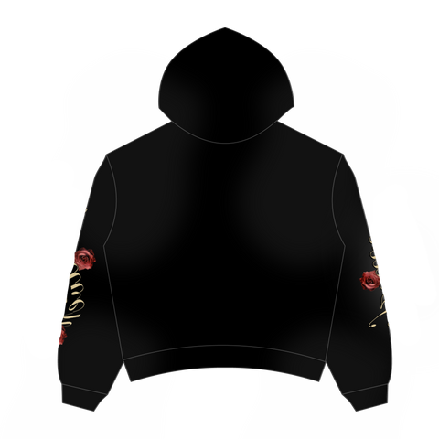 Heaven Virgen Guadalupana Zip Up Black