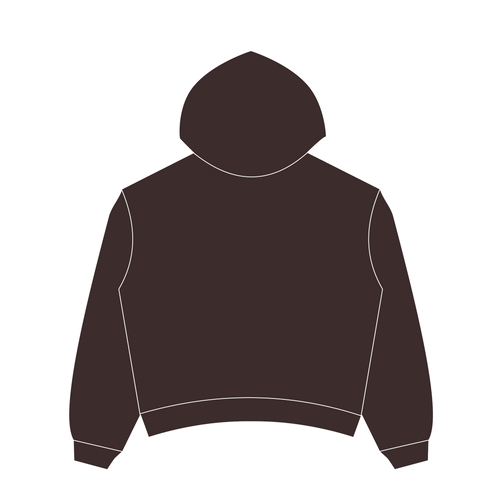 VIRGEN DE GUADALUPE HOODIE (brown)