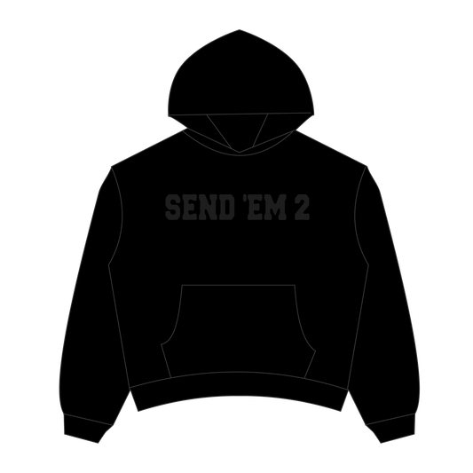 Heaven Arc Logo Hoodie (Black/Black)