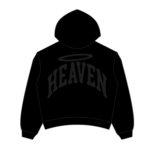 Heaven Arc Logo Hoodie (Black/Black)