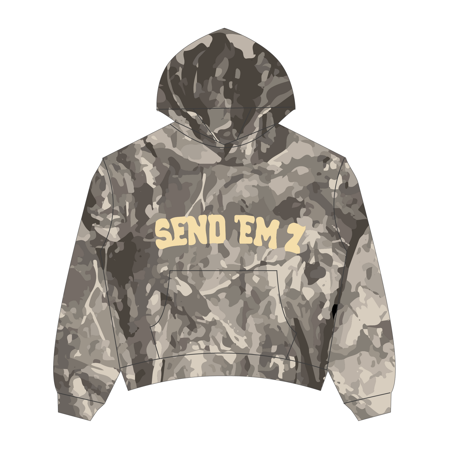 Heaven Arc Logo Hoodie “Light Camo”