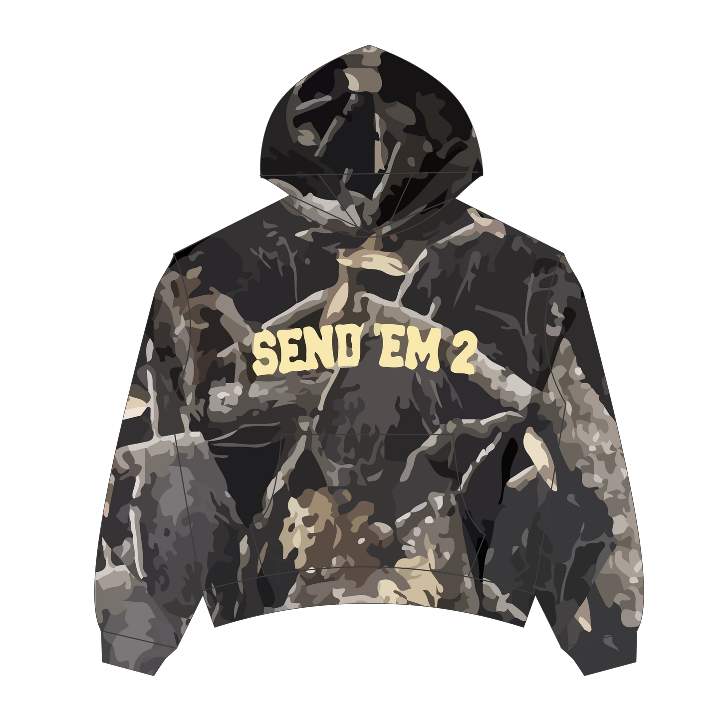 Heaven Arc Logo Hoodie “Dark Camo”