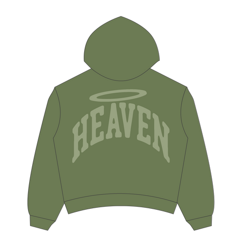 Heaven Arc Logo Hoodie (Green/Green)