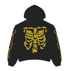 Heaven Skeleton Arc Logo Hoodie (Black/Yellow)