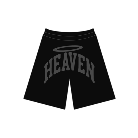 Heaven Arc Logo Sweahshorts (Black/Black)