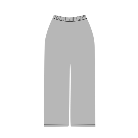 Heaven Skeleton Arc Logo Sweatpants (GREY/PURPLE)