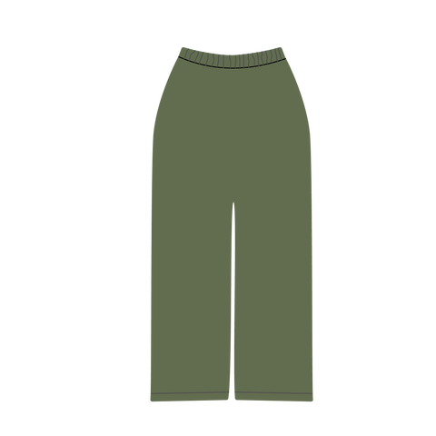 Heaven Skeleton Arc Logo Sweatpants (Green/Yellow)