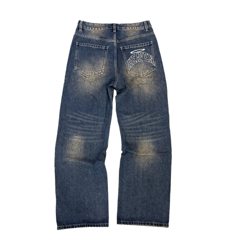 Heaven Rusty Denim Pants - Hover