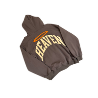 Heaven Arc Logo Hoodie (Taupe/Cream)