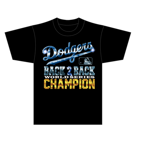 HEAVEN “BACK 2 BACK” TEE  BLACK