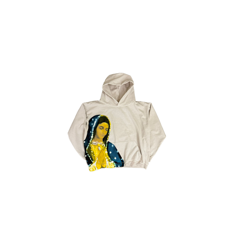 Virgin De Guadalupe Hoodie (Buttercream)