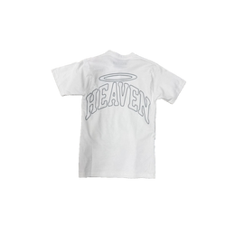 VIRGEN DE GUADALUPE/ARC LOGO TEE (WHITE/BLACK)