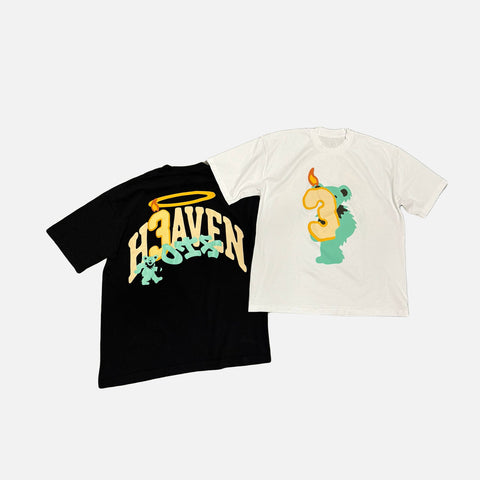 Heaven x OTX 3 Year Anniversary Tee  Black