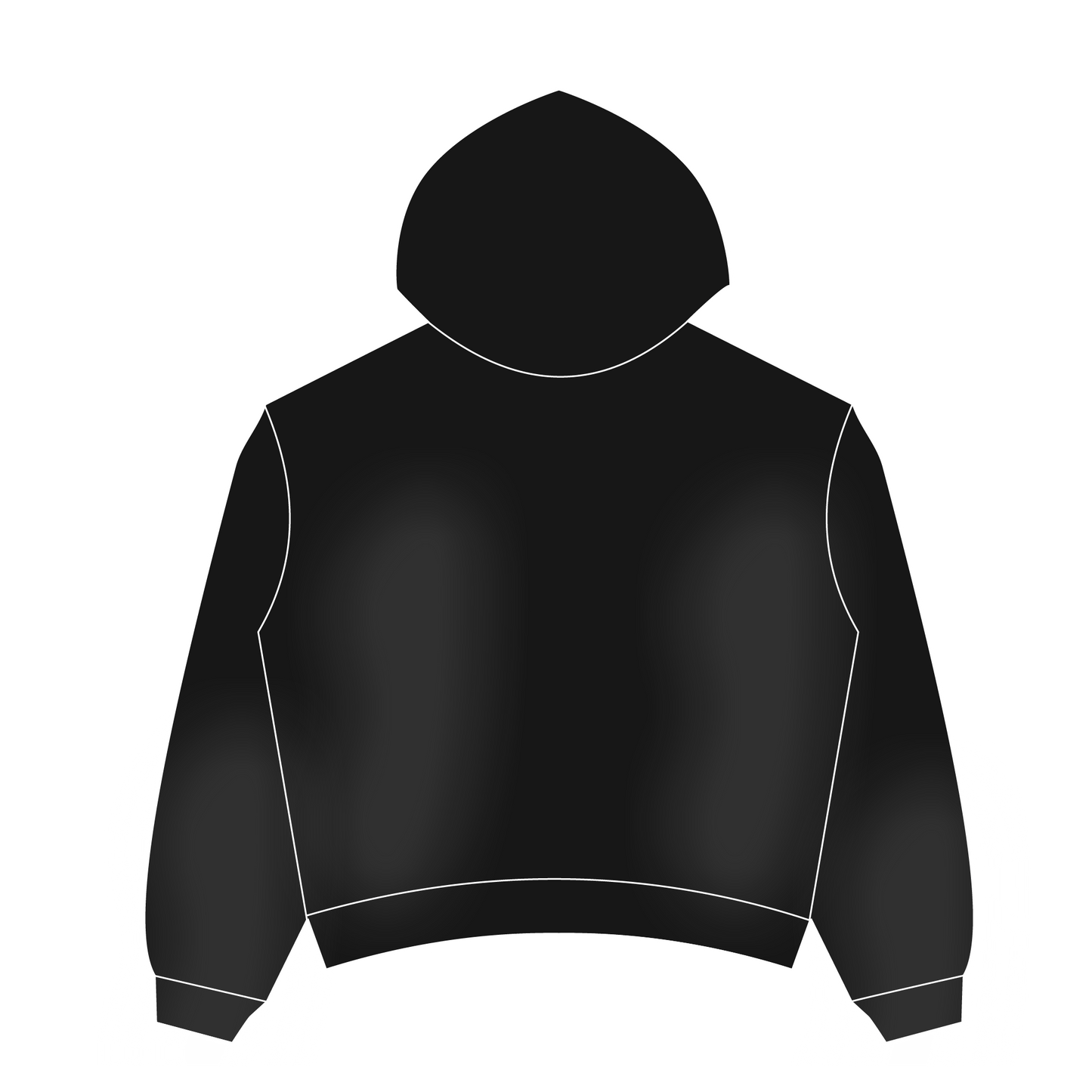 VIRGEN DE GUADALUPE HOODIE  (BLACK)