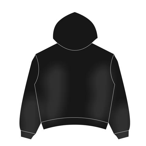 VIRGEN DE GUADALUPE HOODIE  (BLACK)