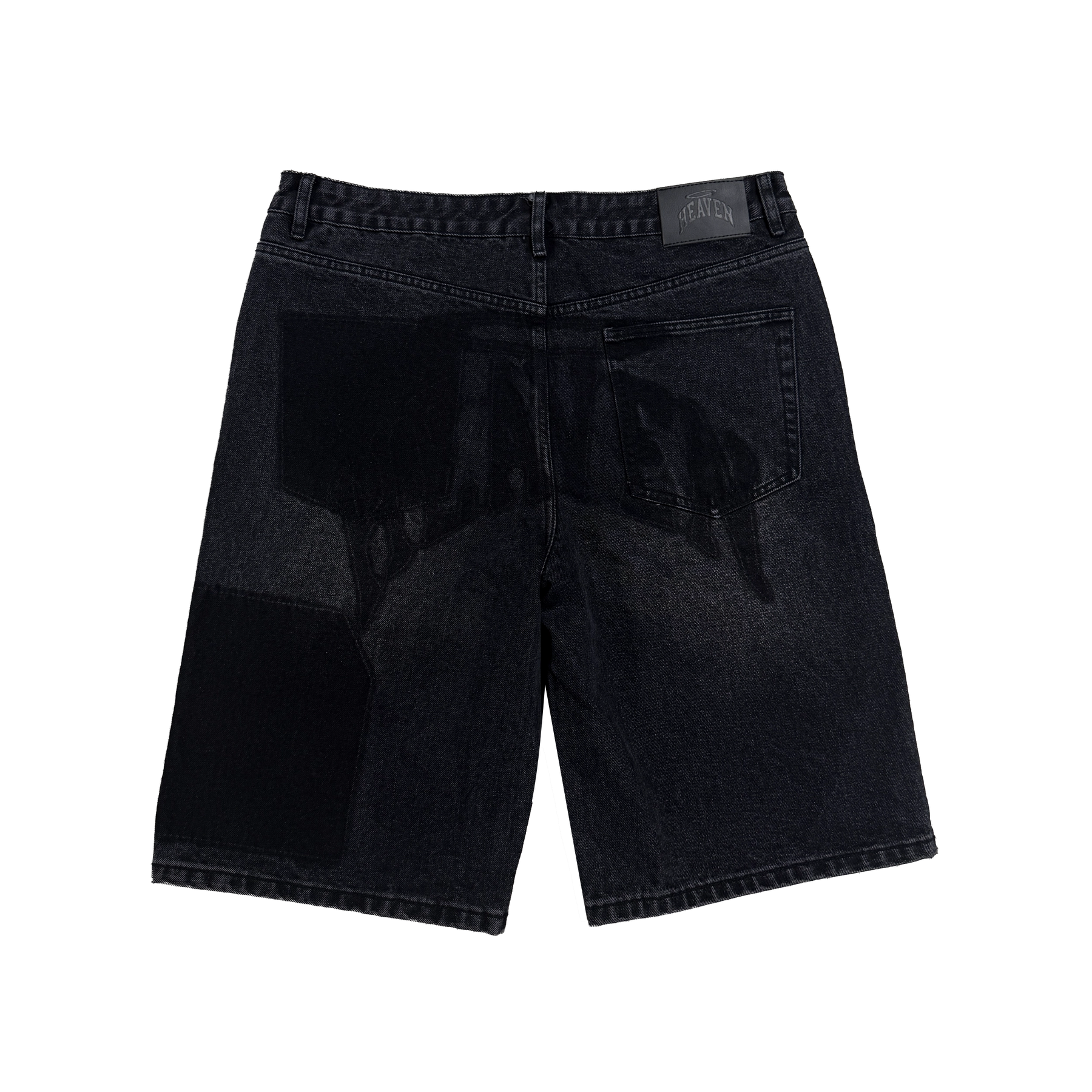 Carpenter Denim Shorts "Black"
