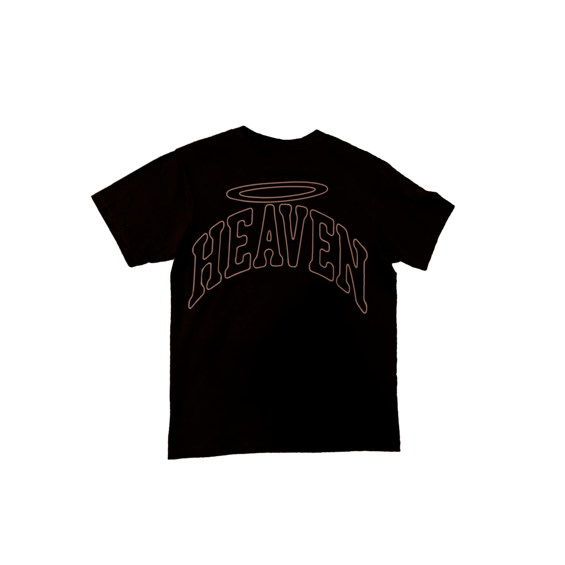 VIRGEN DE GUADALUPE/ARC LOGO TEE (BLACK/BROWN)