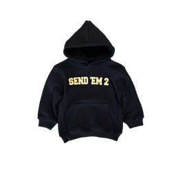 Heaven Arc Logo Hoodie (BLACK/CREAM) Big Kids