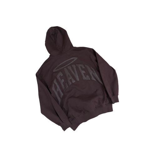 Heaven Arc Logo Hoodie (Brown/Brown) - Hover