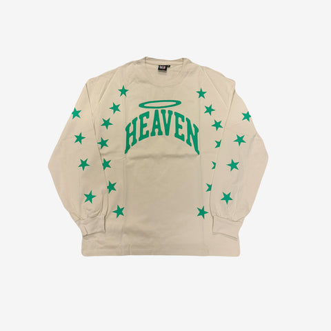 Heaven Arc Logo Virgen L/S Tee Cream