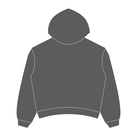 VIRGEN DE GUADALUPE HOODIE (GREY)