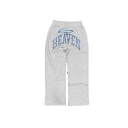Heaven Rhinestone Relaxed Sweatpants (Grey/Blue)