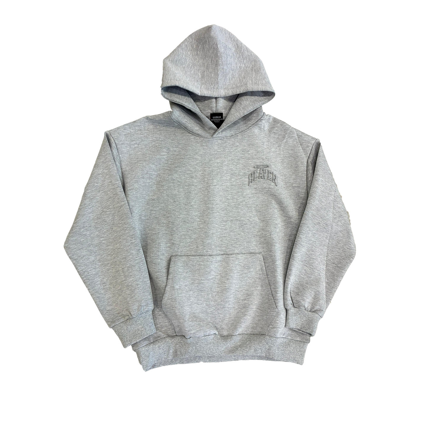 Heaven Embossed Arc Logo Hoodie (Grey)