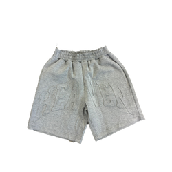Heaven Embossed Arc Logo Shorts (Grey)