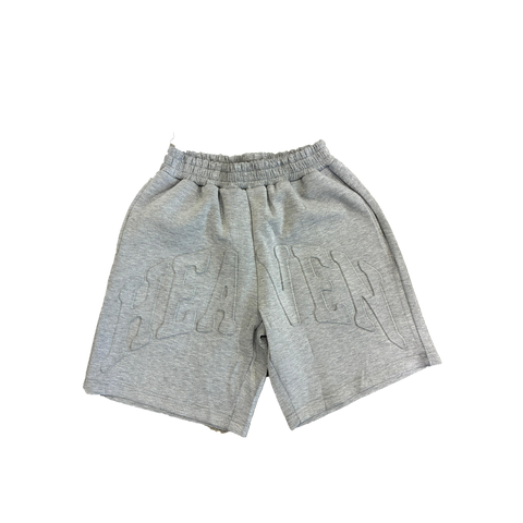 Heaven Embossed Arc Logo Shorts (Grey)