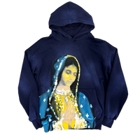 VIRGEN DE GUADALUPE HOODIE (BLACK)
