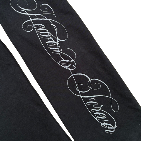 Heaven Pendant Sweatpants “Heaven is Forever” (Silver Glitter) - Hover