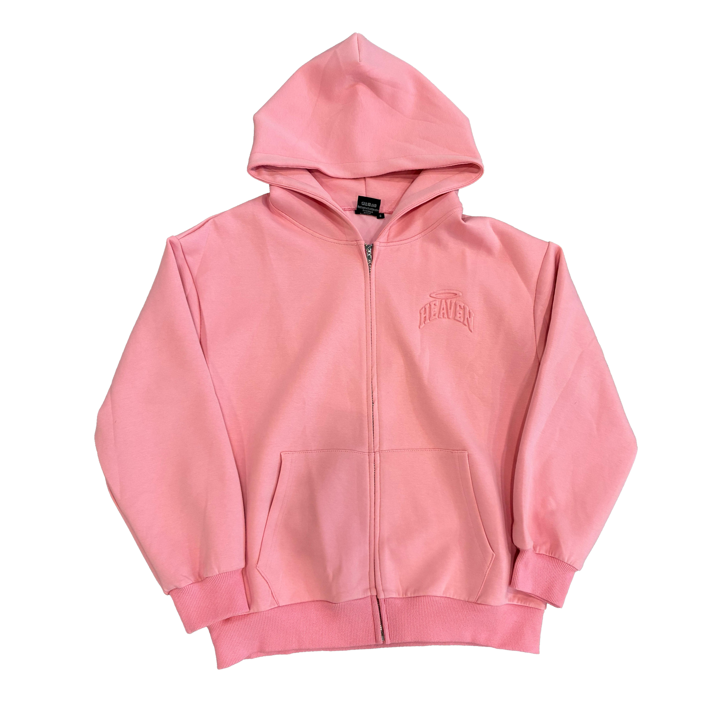 Heaven Embossed Arc Logo Zipup (Pink)