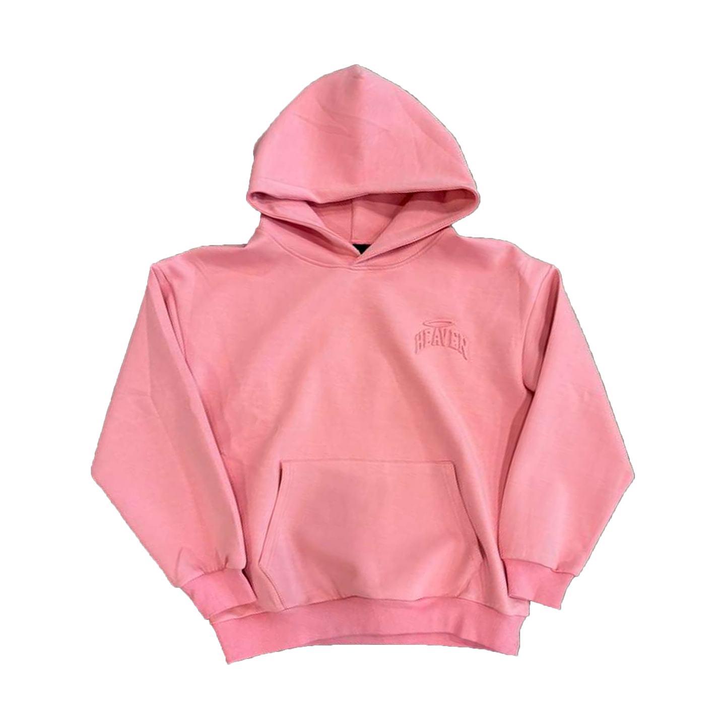 Heaven Embossed Arc Logo Hoodie (Pink)