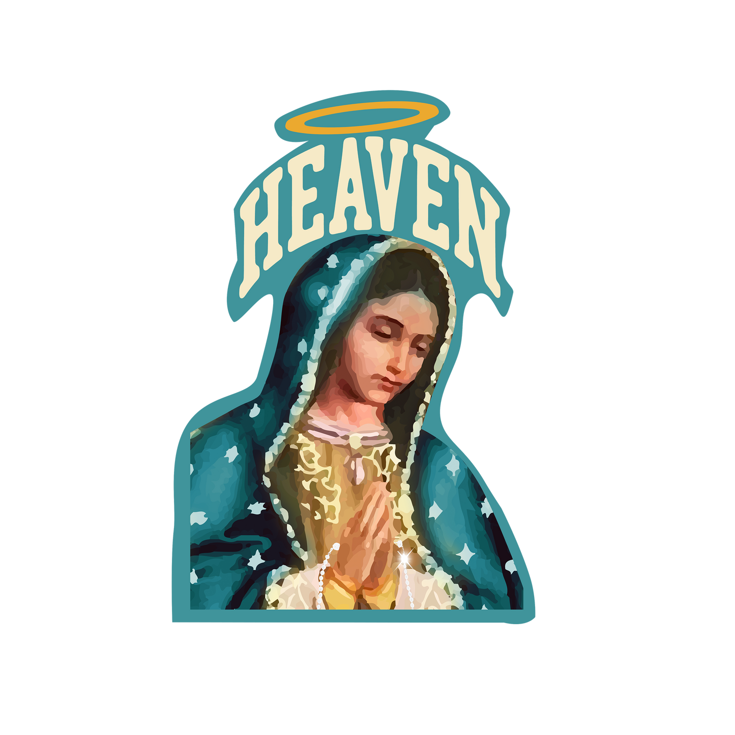 VIRGEN DE GUADALUPE ARCH LOGO CAR FRESHENER