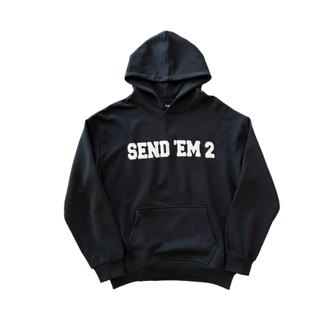 Heaven Arc Logo Hoodie (Black/White)