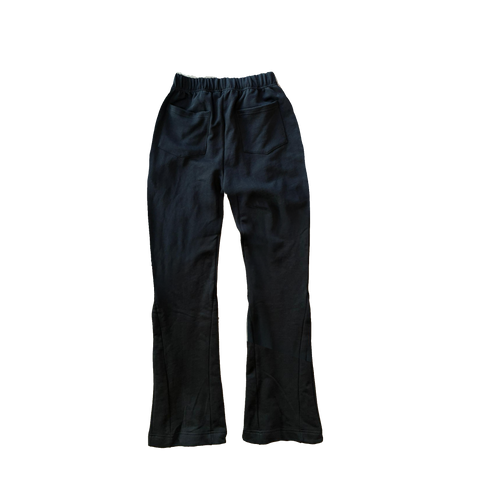 Heaven Arc Logo Flare Sweatpants (BLACK/YELLOW) - Hover