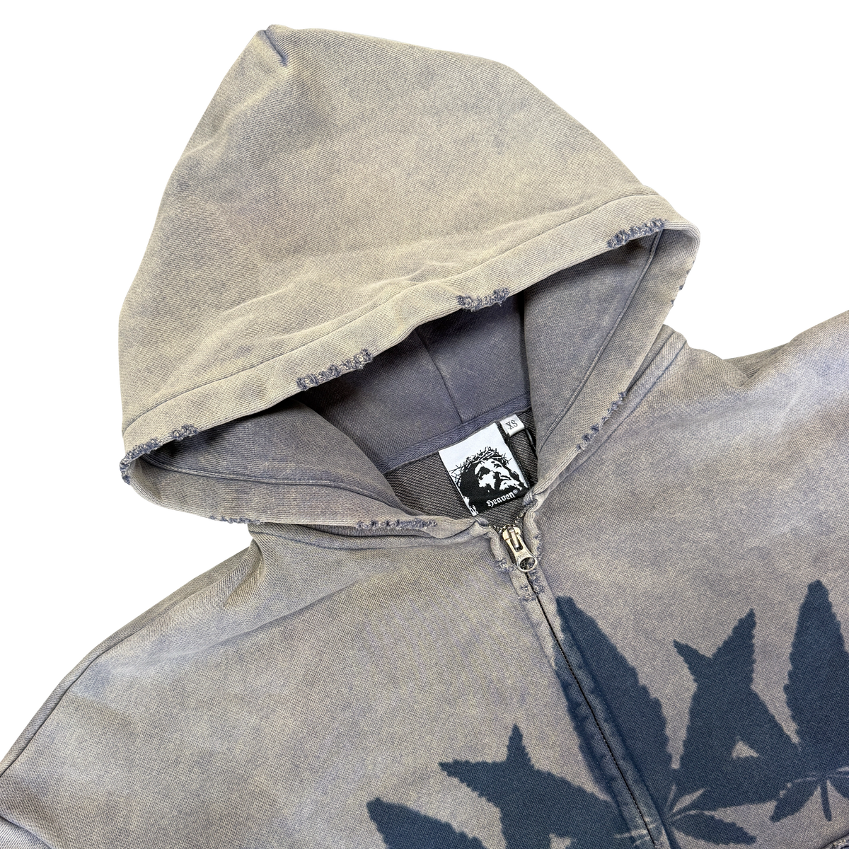 MARIJUANA ZIP UP [MOJAVE DUST]